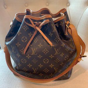 Louis Vuitton Monogram Petit Noe  Shoulder Bag
